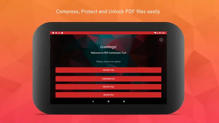 PDF Conversion Tool android App screenshot 0