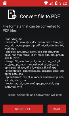 PDF Conversion Tool android App screenshot 6