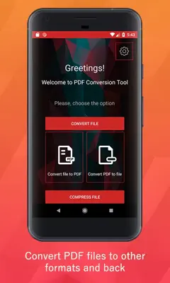 PDF Conversion Tool android App screenshot 7